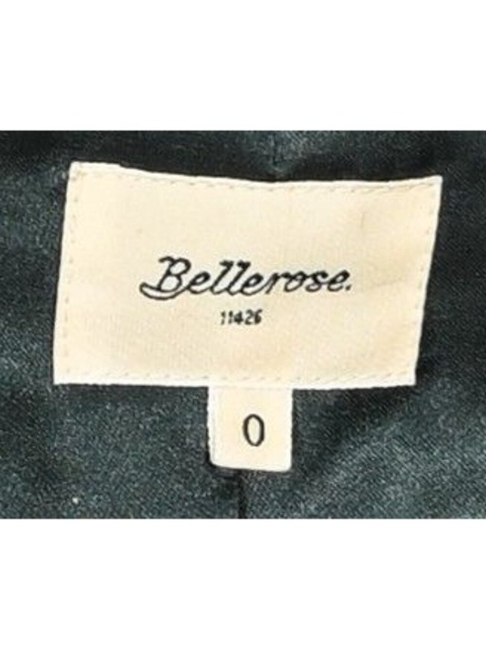 Bellerose Vintage look Faux Fur Black Collar Coat in Brown - Picture 2 of 3
